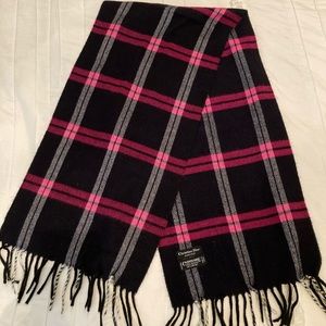 Christian Dior cashmaire cashmere scarf plaid